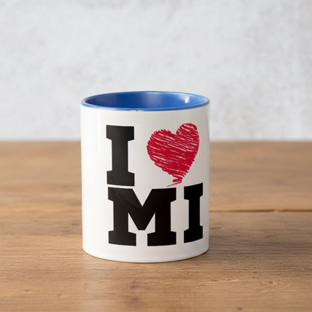 I Love MI Mug