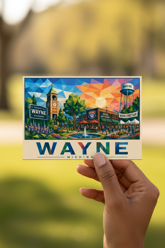 Wayne, Michigan Postcard